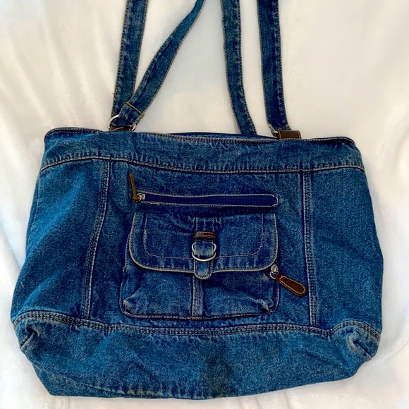 Handbags - Denim Retro Purse Tote Messenger Bag